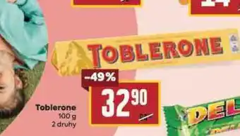 Billa Toblerone nabídka