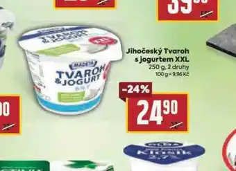 Billa Jihočeský tvaroh s jogurtem xxl nabídka