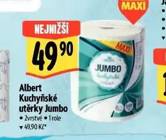 Albert Jumbo kuchyňské utěrky nabídka