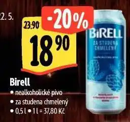 Albert Birell nealkoholické pivo nabídka