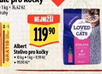 Albert Stelivo pro kočky nabídka