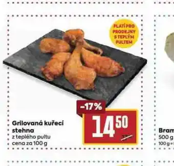 Billa Grilovaná kuřecí stehna nabídka