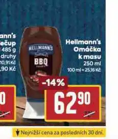Billa Hellmann´s omáčka k masu nabídka