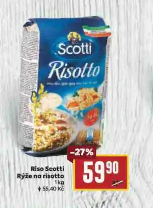 Billa Riso scotti rýže na risotto nabídka