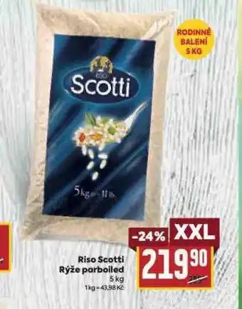 Riso scotti rýže parboiled