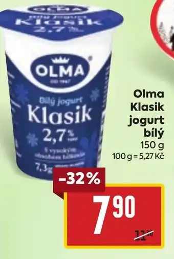 Billa Olma Klasik jogurt bílý nabídka