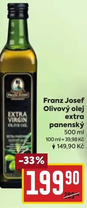 Billa Franz Josef Olivový olej extra panenský 500 ml nabídka