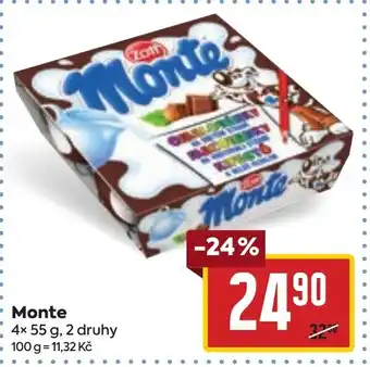 Billa Monte nabídka
