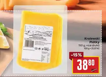 Billa Krolewski Plátky nabídka