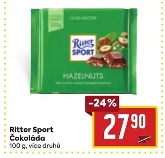 Billa Ritter Sport Čokoláda nabídka