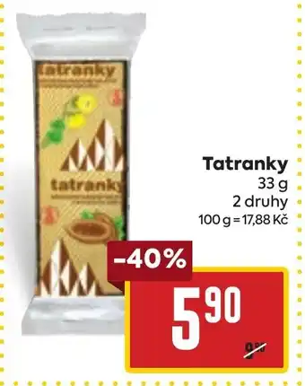 Billa Tatranky nabídka