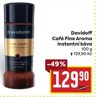 Billa Davidoff Café Fine Aroma Instantní káva nabídka