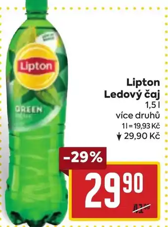 Billa Lipton Ledový čaj 1.5L nabídka