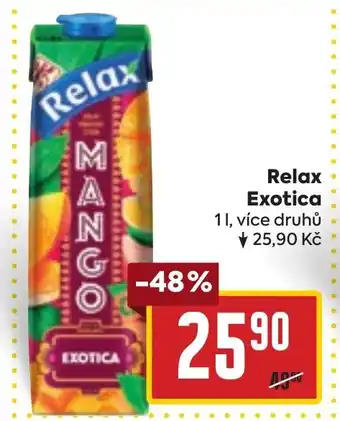 Billa Relax Exotica 1L nabídka