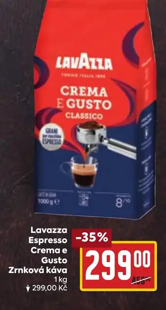Billa Lavazza Espresso Crema e Gusto Zrnková káva nabídka