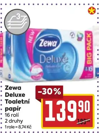 Billa Zewa Deluxe Toaletní papír nabídka