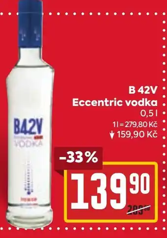 Billa B 42V Eccentric vodka 0.5L nabídka