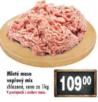 Qanto Mleté maso vepřový mix nabídka