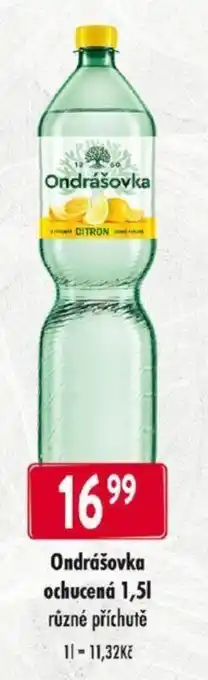 Qanto Ondrášovka ochucená 1,5L nabídka