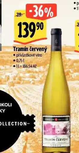 Albert Tramín červený nabídka