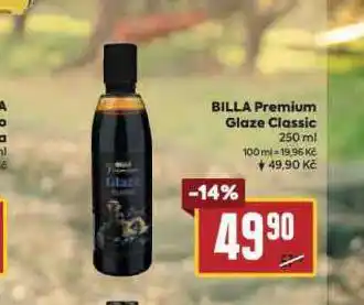 Billa Billa premium glaze classic nabídka