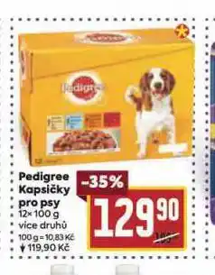 Billa Pedigree kapsičky pro psy nabídka