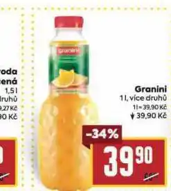 Billa Granini nabídka