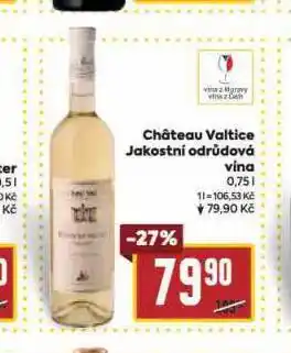 Billa Chateau valtice nabídka