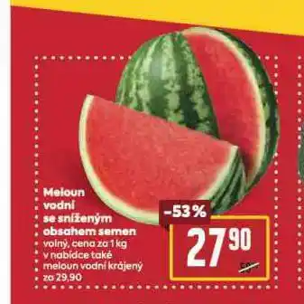 Billa Meloun vodní s nízkým obsahem semen nabídka
