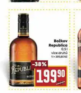 Billa Božkov republica nabídka