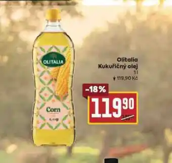 Billa Olitalia kukuřičný olej nabídka