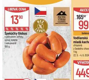 Globus Špekáčky nabídka