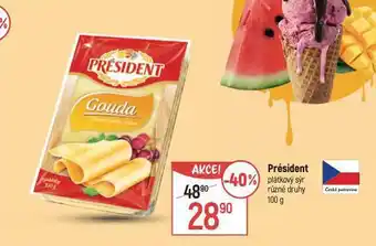Globus Président plátkový sýr nabídka