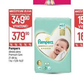 Globus Pampers dětské plenky nabídka
