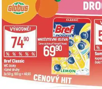 Globus Bref classic wc bloky nabídka