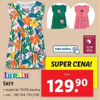 Lidl ŠATY nabídka