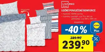 Lidl LOŽNÍ POVLEČENÍ RENFORCÉ nabídka