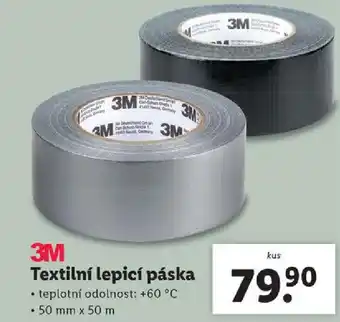 Lidl Textilní lepicí páska nabídka