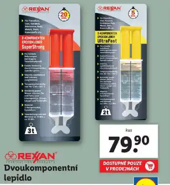 Lidl Dvoukomponentní lepidlo nabídka