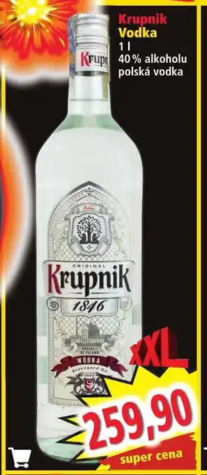 Norma Krupnik Vodka 1L nabídka
