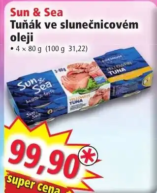 Norma Sun & Sea Tuňák ve slunečnicovém oleji nabídka