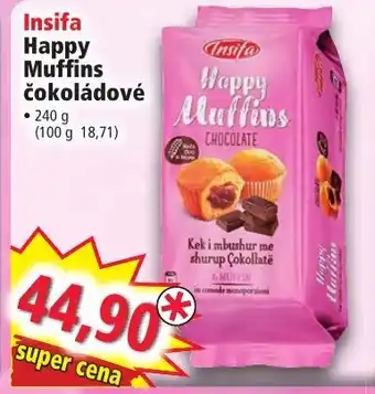 Norma Insifa Happy Muffins čokoládové nabídka