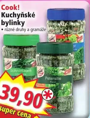 Norma Cook! Kuchyňské bylinky nabídka