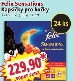 Norma Felix Sensations Kapsičky pro kočky nabídka