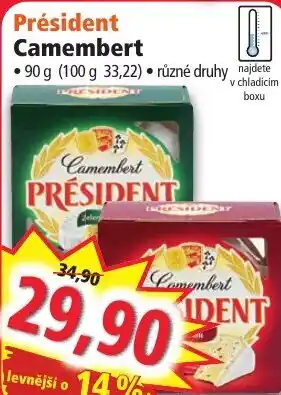 Norma Président Camembert nabídka