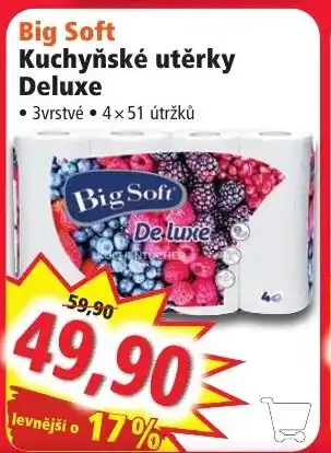 Norma Big Soft Kuchyňské utěrky Deluxe nabídka