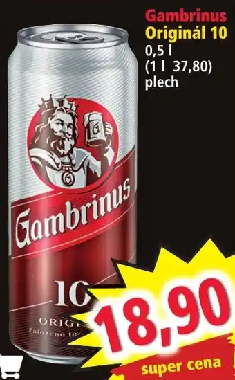 Norma Gambrinus Originál 10 0,5L nabídka