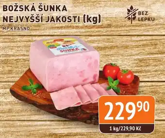 Coop hb BOŽSKÁ ŠUNKA NEJVYŠŠÍ JAKOSTI (kg) nabídka