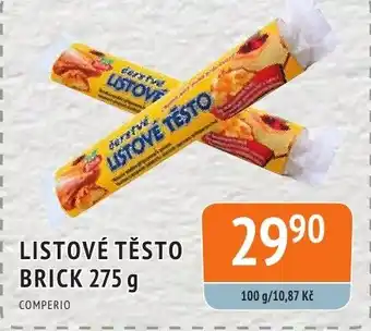 Coop hb LISTOVÉ TĚSTO BRICK 275 g nabídka