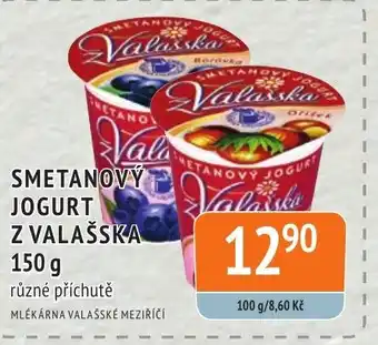 Coop hb SMETANOVÝ JOGURT Z VALAŠSKA 150 g nabídka